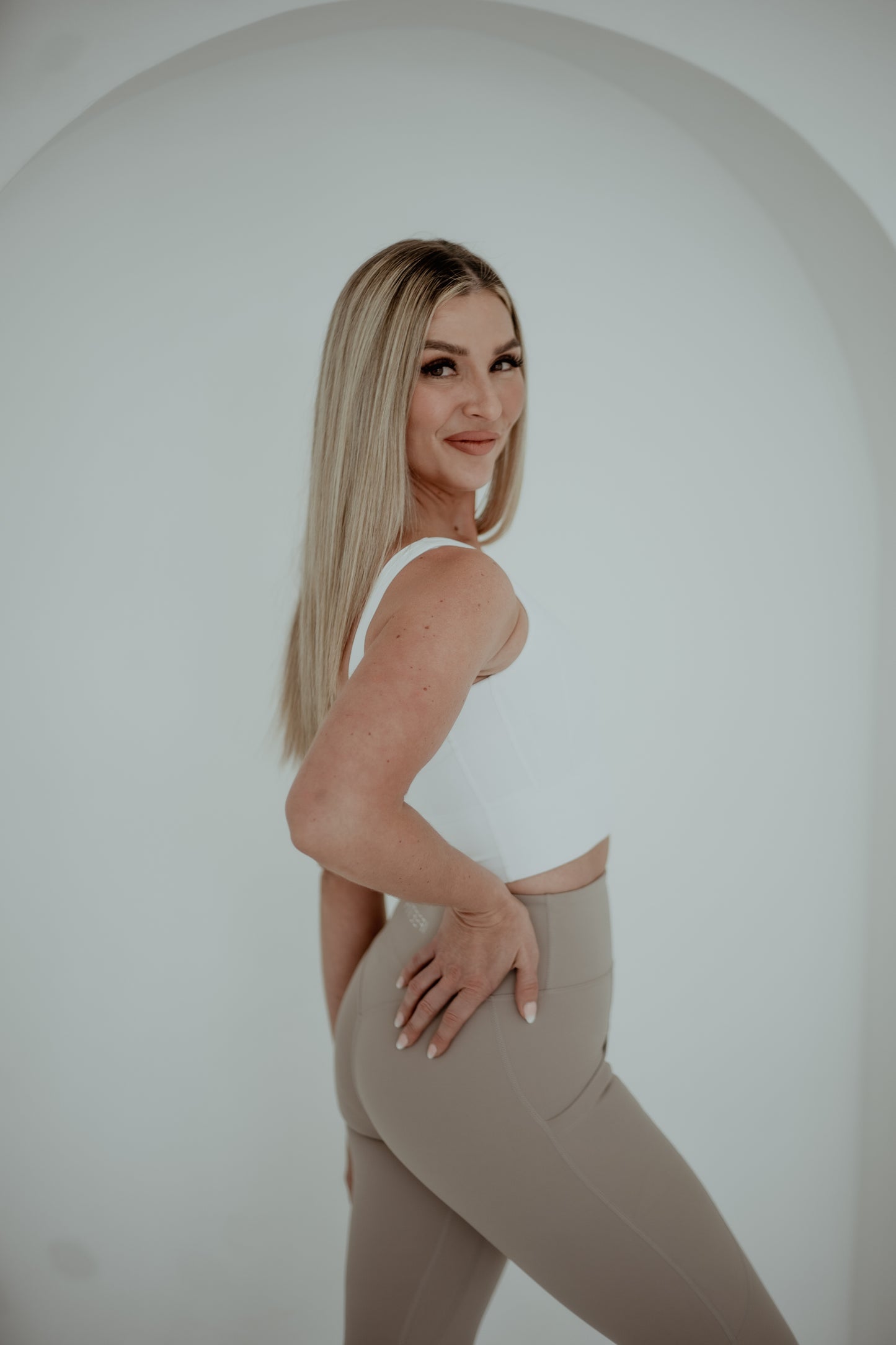 Bella Leggings Beige