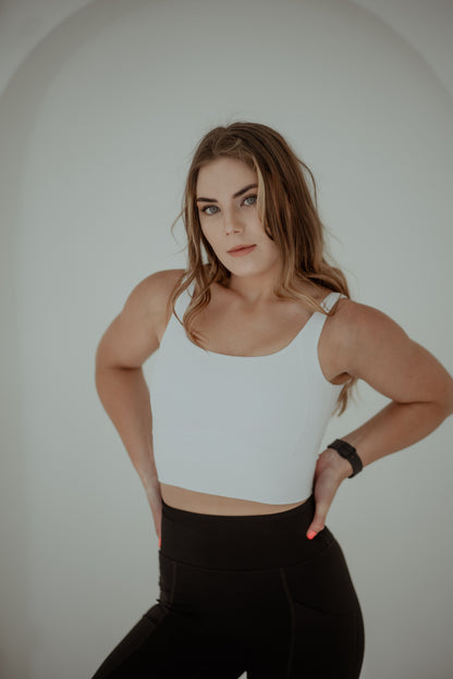 Bella Crop White